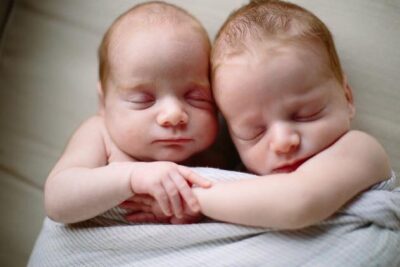 two babies