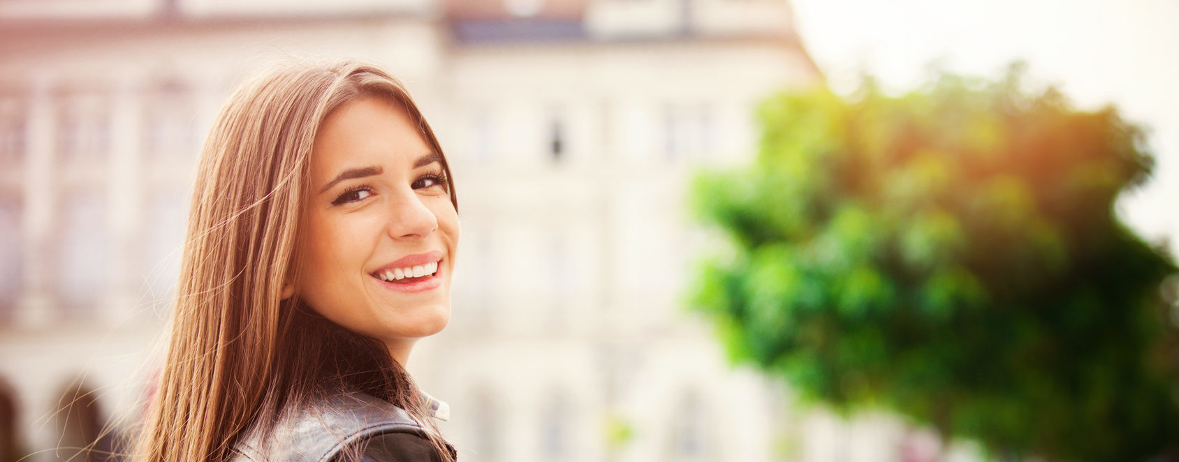 Young woman smiling about using our donor egg bank | Tennessee Reproductive Medicine | Chattanooga, TN