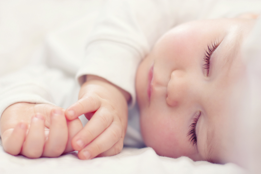 Sleeping Baby born of a surrogate | Tennessee Reproductive Medicine | Chattanooga